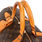 Louis Vuitton Monogram Canvas Keepall 55 Bandoulière Travel Bag