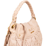 Miu Miu Matelassé Leather City Handbag