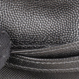 Saint Laurent Grain de Poudre Matelassé Compact Zip Around Wallet