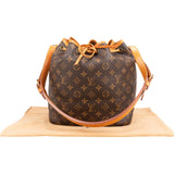 Louis Vuitton Monogram Canvas Sac Noé Petit Shoulder Bag