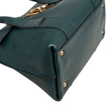 Salvatore Ferragamo Calfskin Sofia Satchel Handbag