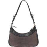 Gucci Horsebit Cotton & Leather Shoulder Bag