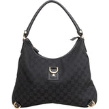 Gucci Monogram GG Abbey D-Ring Hobo Shoulder Bag