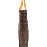 Louis Vuitton Monogram Canvas Sac Plat Handbag