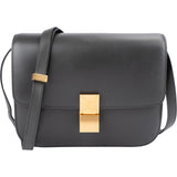 Celine Grey Calfskin Medium Classic Box Crossbody Bag