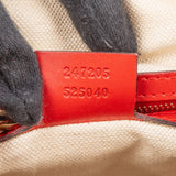 Gucci Monogram GG Canvas Vintage Web Boston Handbag