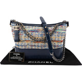 Chanel Tweed & Lambkin Gabrielle Crossbody Bag