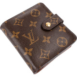 Louis Vuitton Monogram Canvas Compact Zip Wallet