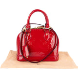 Louis Vuitton Monogram Vernis Leather Alma BB Handbag