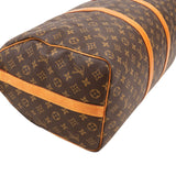 Louis Vuitton Monogram Canvas Keepall 50 Bandoulière Travel Bag