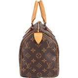 Louis Vuitton Monogram Canvas Speedy 25 Handbag