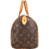 Louis Vuitton Monogram Canvas Speedy 25 Handbag