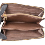 Louis Vuitton Leather Monogram Empreinte Zippy Wallet