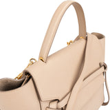 Céline Beige Grained Leather Belt Handbag