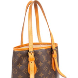 Louis Vuitton Monogram Canvas Bucket PM Shoulder Bag