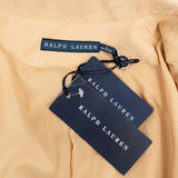 Ralph Lauren Cotton and Leather Equestrian Patches Blazer Jacket (IT 34 / DE 30-32)