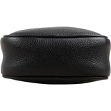 Gucci Pebbled Leather Vintage Emblem Small Crossbody Bag