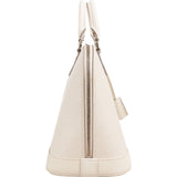 Louis Vuitton White Epi Leather Alma PM Handbag