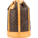 Louis Vuitton Monogram Canvas Randonnee GM Backpack Shoulder Bag