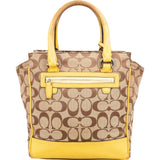 Coach Monogram Signature Canvas  Carryall Handbag