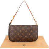 Louis Vuitton Monogram Canvas Pochette Accessoires Handbag