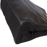 Prada Nylon and Leather Chain Tote Shoulder Bag - vintageandkickz