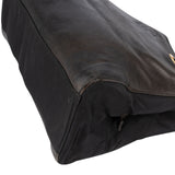 Prada Nylon and Leather Chain Tote Shoulder Bag - vintageandkickz