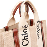 Chloé Canvas Small Woody Tote Handbag