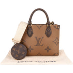 Louis Vuitton Monogram Reverse Canvas OnTheGo PM Handbag - vintageandkickz