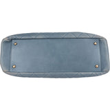 Chanel Quilted Lambskin CC Crown Tote Shoulder Bag