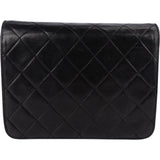 Chanel Quilted Lambskin 24K Gold Single Flap Shoulder Bag