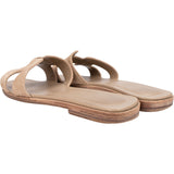 Hermès Beige Vibrato Suede Oran Sandals (36)