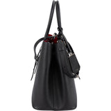 Prada Saffiano Leather Cuir Double Tote Handbag