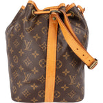 Louis Vuitton Monogram Canvas Sac Noé Petit Shoulder Bag - vintageandkickz