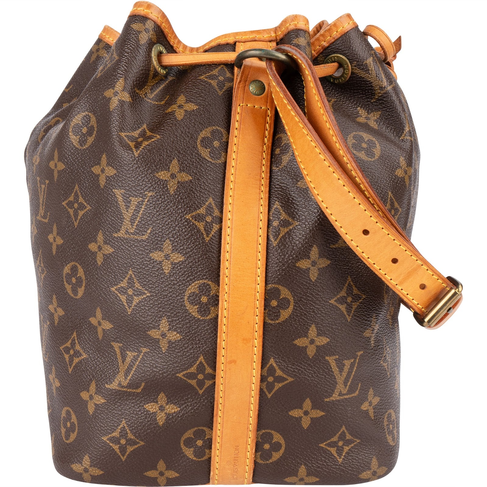 Louis Vuitton Monogram Canvas Sac Noé Petit Shoulder Bag - vintageandkickz