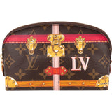 Louis Vuitton Monogram Canvas Trompe L'oeil Trunk Pochette Cosmetique Pouch
