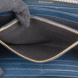 Balenciaga Classic Blue Continental City Zip Around Wallet