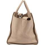 Céline Beige Grained Leather Phantom Handbag
