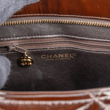 Chanel Quilted Patent Leather CC Medallion Handbag - vintageandkickz
