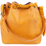Louis Vuitton Yellow Epi Leather Sac Noé Petit Shoulder Bag