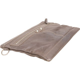 Balenciaga Taupe Arena Leather City Clutch