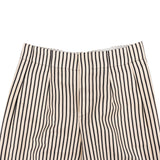 Louis Vuitton Vertcial Striped Cotton Monogram Canvas Clip Trousers (FR40 / DE38)