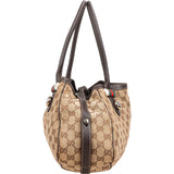 Gucci Monogram GG Canvas Abbey D-Ring Tote Shoulder Bag
