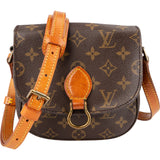 Louis Vuitton Canvas Monogram Saint Cloud PM Crossbody Bag