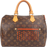 Louis Vuitton Limited Perforated Monogram Speedy 30 Handbag