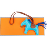 Hermès Tricolor Leather Rodeo PM Pendant