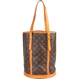 Louis Vuitton Monogram Canvas Bucket GM Shoulder Bag
