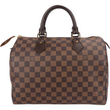 Louis Vuitton Monogram Damier Ebene Speedy 30 Handbag
