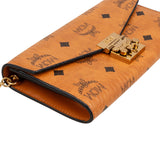 MCM Monogram Visetos Patricia Wallet On Chain Crossbody Bag