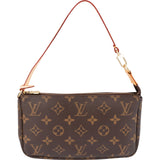 Louis Vuitton Monogram Canvas Pochette Accessoires Handbag